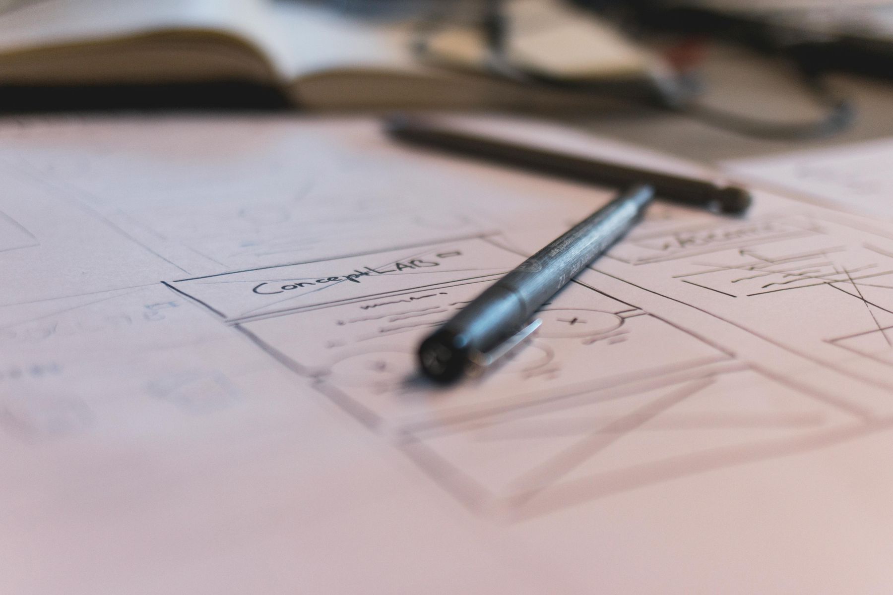 Engineering concept drawings